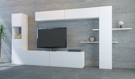 Hanah Home Maxi - Mueble de TV Blanco